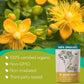 Super Value Pack 5 LB - Organic St Johns Wort Herb - Saint Johns Wart Plant - Yerba de San Juan Organica - Hypericum Perforatum