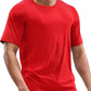 MIER Men's Dry Fit Workout T-Shirts Athletic Running Tee Short Sleeve Crew Neck Gym Tops, Polyester, Moisture Wicking