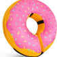 Katoggy Inflatable Dog Cone Collar for Dogs & Cats - Soft, Adjustable Blow-up Donut E-Collar for Small, Medium & Large Pets