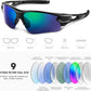 BEACOOL Polarized Sports Sunglasses for Men Women Youth Baseball Fishing Cycling Running Golf Motorcycle Tac Glasses UV400