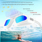 Swim Goggles, Polarized Adult Swimming Goggles Bungee Strap No Hair Pulling Anti-fog Pool Goggles for Men Women