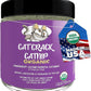 Cat Crack Organic Catnip, 100% Natural Cat Nips Organic Blend That Energizes and Excites Cats, Used for Cat Play, Training, & New Catnip Toys (1 Cup)