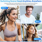 2 in 1 Clip on Open Ear Headphones Wireless Earbuds, 0 Delay Bluetooth 6.0, Ultra-Long 140H Play, Auto L-R Recognition Touch Control, Hybrid Noise Reduction for Work Fitness Daily Use, Ctbuds Black