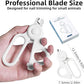 Professional Dog and Cat Nail Clippers with Lights to Illuminate Nails or Blood Lines for Safe Trimming，Sharp Stainless Steel Pet Nail Trimmers with Safety Guard to Avoid Overcutting for Small Animals