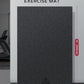 HAPBEAR Extra Large Exercise Mat-7'x5'/6'x8'/6'x9'/6'x10'/6'x12'x8mm(1/3 inch),Non-Slip, Ultra Durable, Thick Workout Mats for Home Gym Flooring Cardio, Yoga Mats for Fitness, High-Density Exercise Mat, Shoes-Friendly