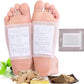 Foot Pads 100 Pieces-Premium Ginger Powder Bamboo Vinegar Feet Pads,Deep Cleansing Foot Patches for Feet Care