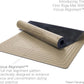 agoy Pro+ Warrior - Premium Non-Slip Yoga Mat – Eco-Conscious Design - PU Mat With Wet/Dry Grip+ - Focus Alignment - Lazer-Etched Technology - A Portable Standard Size Mat for All Styles of Yoga