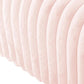 Storage Bench Pet Supplies Corduroy Bench Cat's nest to Hide for The Living Room, Entryway and Bedroom (Pink)