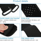 ZJchao Stretching Strap Yoga Strap, Foot Drop Fascitis Plantar Ankle Training Belt, Exercise Strap, Black, OK Cloth