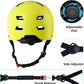 Bike Helmet 3 Sizes for Teenager Kids Youth Adults,Bavilk Skateboard Helmet Adjustable Multi-Sport Bicycle Cycling Scooter Roller Skate Inline Skating Rollerblading for Girls Boys Women Men Teen
