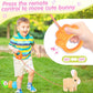Plush Bunny Easter Toys for Kids,Interactive Bunny with Sounds,Can Walk,Wag Tail and Twitch Nose with Remote Control Leash,Easter Eggs with Pull Back Cars,Easter Birthday Gift for Toddlers