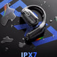Open Ear Earbuds Bluetooth Headphones Wireless - 80Hrs Playtime Wireless Earbuds with IPX7 Waterproof Touch Control Earphones Sport with 18.2mm Drivers Stereo Sound Bluetooth 6.0 for Running Fitness