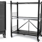 London & Byrd - No Assembly - Home Gym Storage Rack. Steel Construction, Heavy Duty Wheels, with Basket and Hooks. Great for Home Gym Equipment, Yoga mats, Kettlebells, and Small Dumbbell Storage.