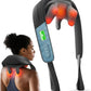 COMFIER Shiatsu Neck Massager with Heat for Deep Tissue, Electric Shoulder and Back Massager for Pain Relief, Hands-Free Cordless 4D Kneading Massage, Gift for Women Men Mom Dad