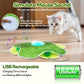 Interactive Cat Toys, Motion Activated, Moving Feather, Real Mouse Squeaky, Hide and Seek Cat Toys for Indoor Cats