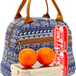 FlowFly Insulated Lunch Cooler Bag - Tote Bag Organizer for Women/Men, Elephant