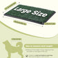 Dog Grass Pad with Tray, 30"x20" Medium Grass Pad for Dogs Potty with 2pcs Artificial Grass, Indoor Dog Litter Box for Balcony Apartment, Realistic, Washable, Less Odor