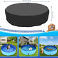 39.5 inch Foldable Dog Pet Bath Pool Cover, Portable Round Collapsible Pool Cover with Oxford Cloth Material and Drawstring Design for Dog Pet Pool, Waterproof and Dustproof (Black)