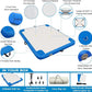 Inflatable Lake Float for Adults, Multi-Person Inflatable Swim Deck with None-Slip Surface, Swimming Water Platform, Floating Island - Dock - Raft for Pool & Beach, Lake, River Fun