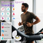 Activity Tracker Ring for Men Women – Smart Health Ring with Heart Rate, SpO2, Blood Pressure, Sleep Monitoring, Step & Calorie Counter, 5ATM Waterproof, No Subscription Fee (Gold 9)