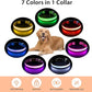 PcEoTllar Light up Dog Collar for Night Walking - LED Dog Collar Light Rechargeable Color Changing, Glow in The Dark Dog Collars Waterproof Glowing Dog Collars for Large Small Medium Dogs