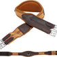 Jeereal Leather Horse Girth for English Saddles, Premium Jumping and Training Equestrian Equipment