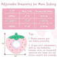 ANWA Adjustable Cat Cone Collar Soft, Cute Cat Donut Collar After Surgery, Kitten Recovery Cones to Stop Licking