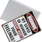 Funny Man Cave Decor Bar Tin Signs Man Cave Sign Metal Garage Signs For Men Outdoor Bar Accessories Waring My Sense Of Humor Might Hurt Your Feelings Sign 8x12 Inches