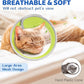 Breathable Air Mesh Cat Cone Collar Soft to Stop Licking, Adjustable, Foldable Lightweight Kitten Cones After Surgery Recovery for Cats & Kittens (Yellow Green, S)