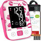 Blood Pressure Monitor Home Use, Blood Pressure Cuff Digital Arm, Blood Pressure Monitor Automatic Cuff 8.7-16.5" Bluetooth App Tracking Irregular Heartbeat Monitoring Pink