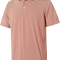 Mens Golf Shirt Moisture Wicking Dry Fit Performance Sport Short Sleeve Striped Golf Polo Shirts for Men