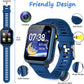 Kids Smart Game Watch with 24 Games HD Touch Screen Video Camera Music Player Pedometer Flashlight Alarm Clock 12/24 hr, Gifts for 5-12 Year Olds Boys