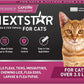 Flea and Tick Prevention for Cats, Repellent, and Control, Fast Acting Waterproof Topical Drops for Cats Over 3.5 lbs, 6 Month Dose