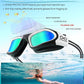 Swim Goggles, Polarized Adult Swimming Goggles Bungee Strap No Hair Pulling Anti-fog Pool Goggles for Men Women