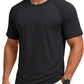 MAGCOMSEN Men's Short Sleeve UPF 50+ Sun Protection Shirts Quick Dry Athletic T-Shirt Hiking Running Swimming Rash Guard
