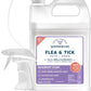 Wondercide - Flea, Tick & Mosquito Spray for Dogs, Cats, and Home - Flea and Tick Killer, Control, Prevention, Treatment - with Natural Essential Oils - Pet and Family Safe - Rosemary 128 oz
