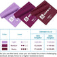 Resistance Bands,Professional Long Non-Latex Elastic Stretch Bands,Exercise Bands for Physical Therapy, Yoga, Pilates, Rehab, at-Home or The Gym Workouts, Strength Training