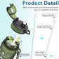 Enerbone Water Bottle, Leakproof BPA & Toxic Free, Motivational Water Bottle with Times to Drink and Straw, Fitness Sports Water Bottle with Strap for Office, Gym, Outdoor Sports