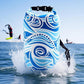 Dry Bag Waterproof,5L Roll Top Backpack Floating Dry Bag for Kayaking Boating Swimming Hiking Camping Outdoor Activities,Blue Sky