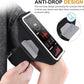 Running Armband with Earphone Bag Cell Phone Armband for iPhone 16 15 Pro 14 Plus 13 11 XR XS, Galaxy S24/S10 Water Resistant Sports Phone Holder Case & Zipper Slot Car Key Holder for 6.9 inch Phone