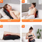 Back Massager with Heat, Neck Massager for Pain Relief Deep Tissue 3D Shiatsu Kneading Electric Massage Pillow for Whole Body Relaxation, Home, Car, Office Use, Gifts for Mom, Dad, Women, Men