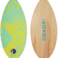 36” Skipper Skimboard with High Gloss Coat Wooden Skim Boards for Beginners, Teenagers and Adults Beach Skimboard 3 Color Traction Pad to Choose