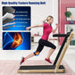 GYMAX Walking Pad, 2.25HP Dual Display Foldable Treadmill for Home with Remote/Smart App Control, Portable Compact Treadmill for Office Under Desk, Folding Running Machine for Small Spaces