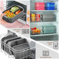 DaCool Adults Lunchbox Bento Box - 74 OZ All-in-One Stackable Lunch Box for Adults Men Women Teens Leakproof Bento Large Lunch Box Containers with Fork Spoon Sauce Box for Dining Out Work School,Grey