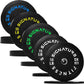 Olympic Bumper Plates Set, 2" Weight Plates for Strength Training & Weightlifting, Paris or Set or Set with Barbell, Multiple Options