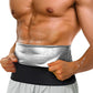 LODAY Waist Trimmer for Men Weight Loss,Stomach Trainer Sweat Workout Shaper,Neoprene-Free Slimming Sauna Belt