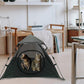 Portable Large Pop Up Pet Cat Tents Enclosures House for Outside Patio Indoor for Cat Puppy Rabbit Small Animals,Quick Opened,Independent or can be Connected to Tunnels