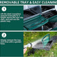 Chicken Nesting Box, 10 Hole 2 Layer Hen Nest Box with Legs, Roll Away Eggs Laying Boxes,Cleanable Pull Out Hen Roosting Boxes