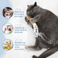 Snowlove 3-Pack Cute Catnip Feather Toys with Silvervine Rope & Bells