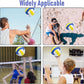 6 Pack Official Size 5 Volleyball Balls Volley Ball of Synthetic Leather,Includes Ball Pump and Net Bag,Competition Volleyball for Indoor Outdoor…